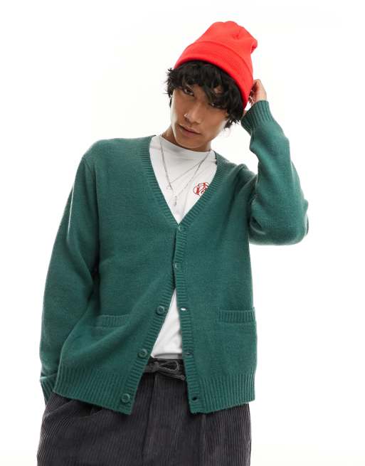 Vans - Havenwood - Gilet en maille - Vert foncé