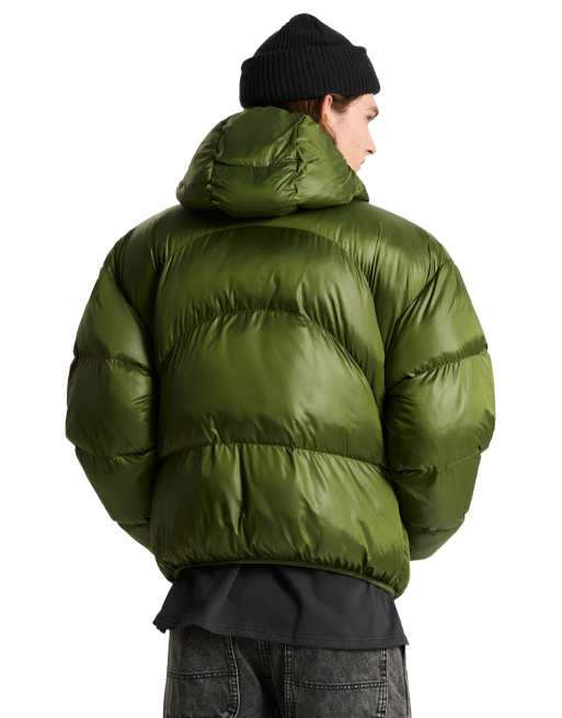 Vans Hawkings chaqueta acolchada en verde oscuro, 2 de 4