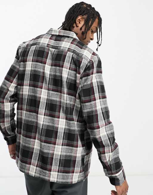 Black and white clearance vans checkered shirt