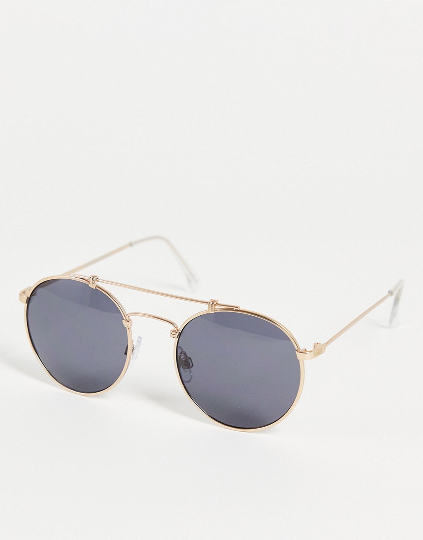Vans Henderson Aviator Sunglasses In Gold