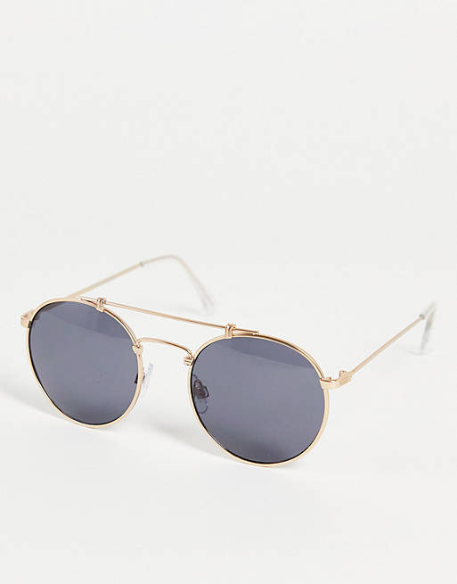 Vans Henderson sunglasses in gold | ASOS