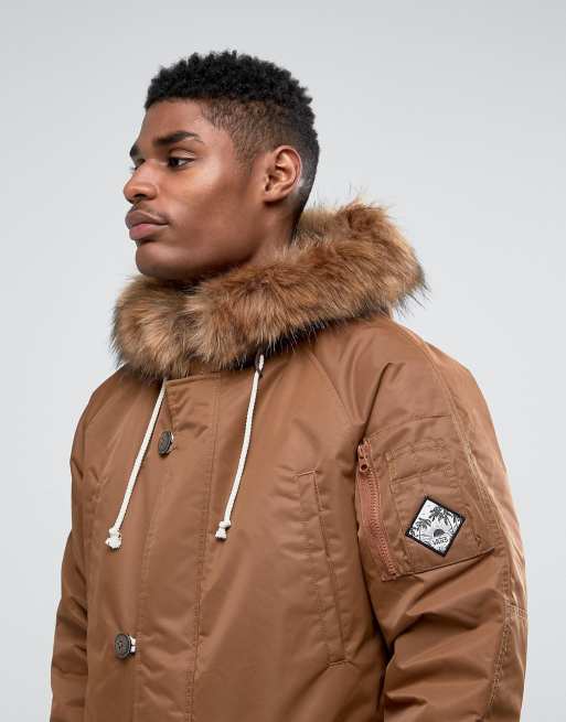 Vans parka hot sale mens