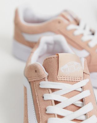vans highland dusty pink trainers off 