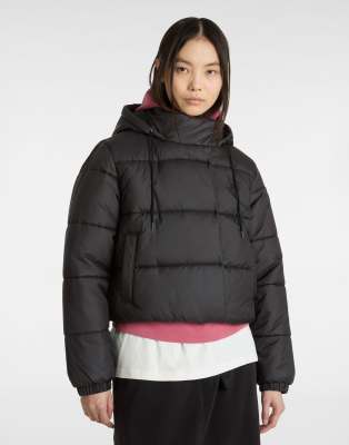 Vans - Hillgate - Cropped-Steppjacke in Schwarz