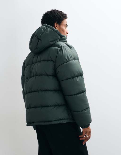 Vans Hillgate puffer jacket in medium green, 5 of 5