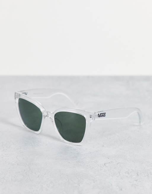 Vans Hip cat eye sunglasses in white