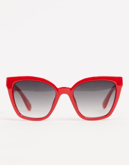 Vans Hip Cat Sunglasses in red