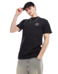 [Vans] Vans Holder classic back print t-shirt in black XS BLACK-ANTELOPE