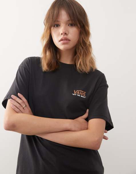 Vans Holder oversized tee in black - view 1