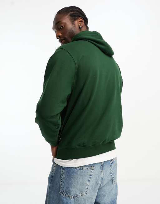 Hoodie - Dark green/Greenwich - Ladies