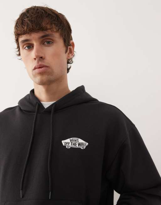 Vans - Hoodie met print op de borst en rug in zwart, 5 van 5