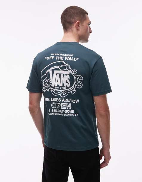Vans Hot Lines short sleeve t-shirt in green - view 1