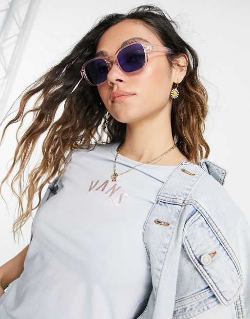 Vans – How to Duffy – Niebieski T-shirt