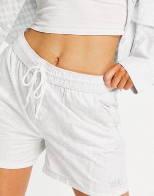 Vans How to Duffy shorts in white