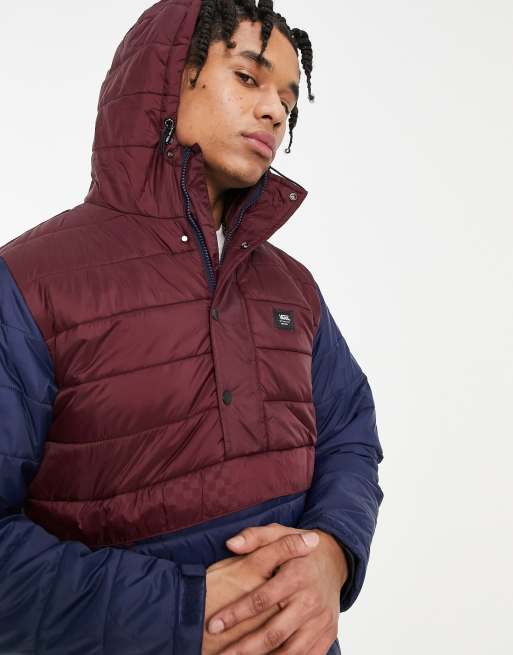 Vans hot sale overhead jacket