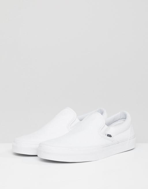 Vans - Hvide slip-on-sneakers , 2 af 4