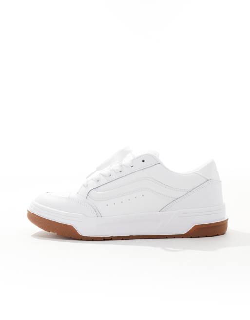 Vans Hylane chunky trainers in white with gum sole ASOS