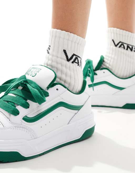 Vans Hylane Sneakers bianche e verdi con suola spessa
