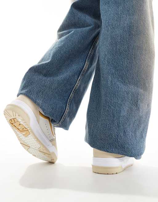 Vans Hylane sneakers in yellow and cream, 4 of 5