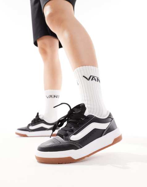 Vans - Hylane - Sneakers in zwart met dikke rubberen zool - view 1