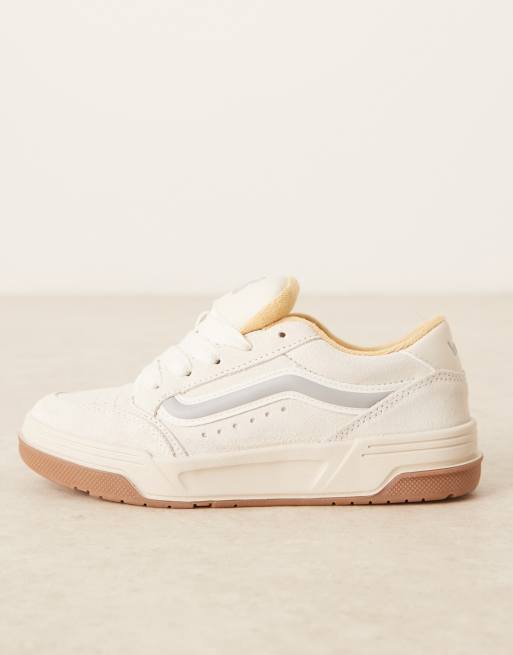 Vans - Hylane - Suède sneakers in vintage gebroken wit, 4 van 5