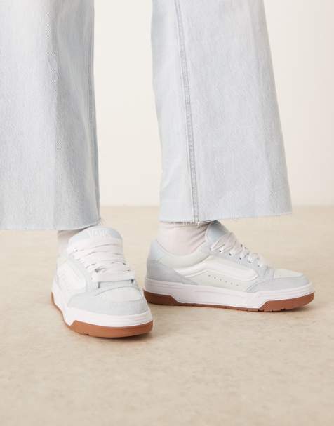 Vans Hylane suede trainers in light blue two tone - view 1