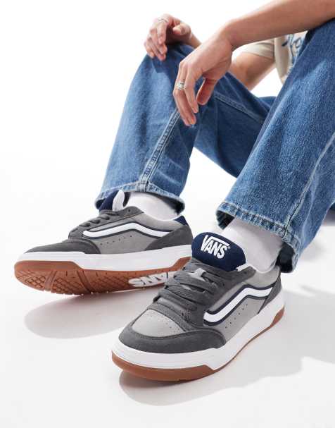 Vans Hylane trainers in grey/blue - view 1