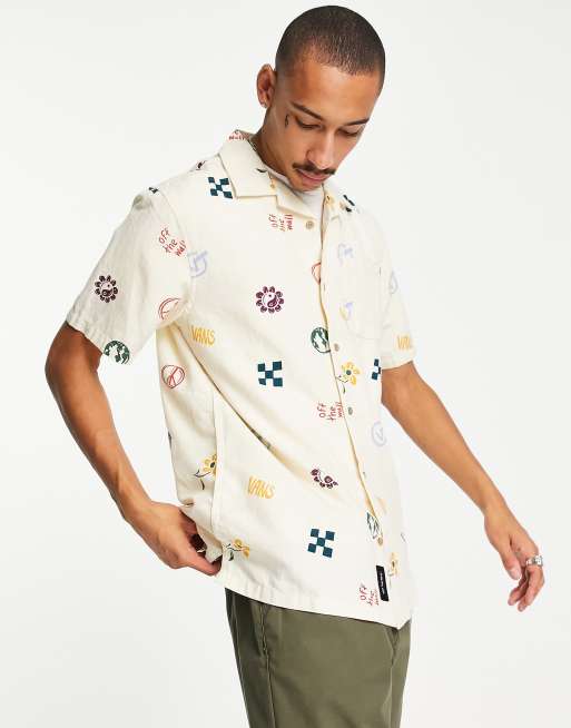 Vans short 2024 sleeve shirt