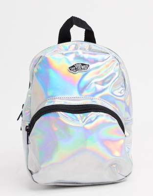 vans iridescent backpack