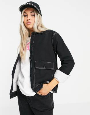 Vans jacket in black | ASOS