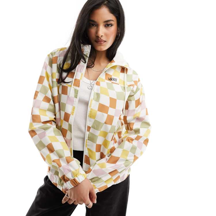 Vans x independent checkerboard anorak clearance