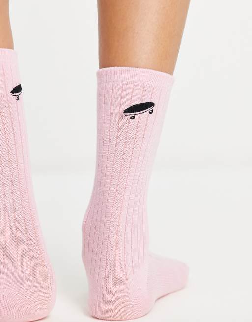 Vans Kickin it socks in pink