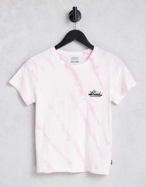 Pink and sales black vans shirt