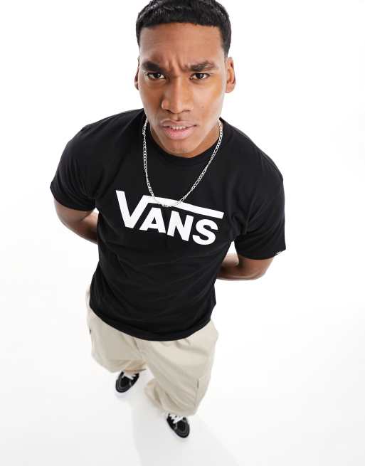 Vans klassisk logo t-shirt i sort