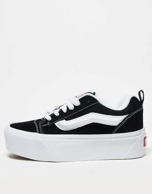 Vans femme cheap plateforme noir