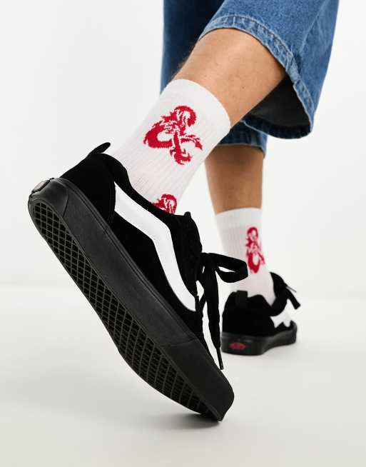 Chunky black vans store