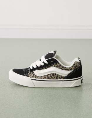 Cheetah Stripe Black Vans Leopard Print Stripe Vans Ward Vans