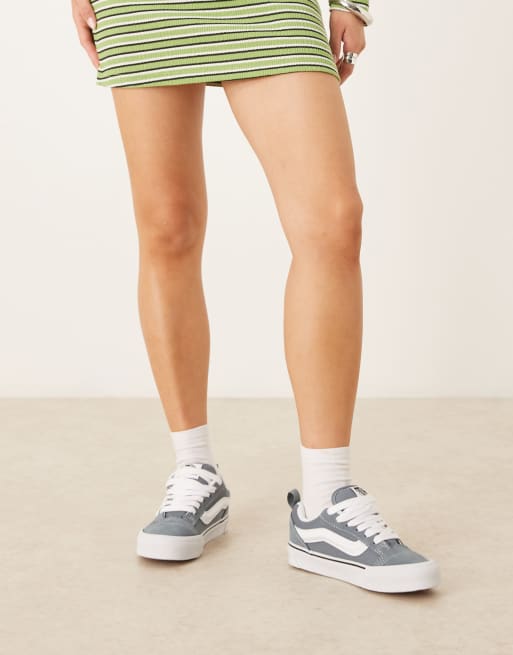 Vans – Knu Skool – Colour Theory – Mellanblå sneakers, 3 av 5