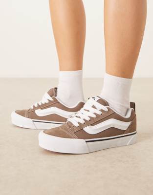 Vans - Knu Skool Colour Theory - Sneaker in Wallnussbraun