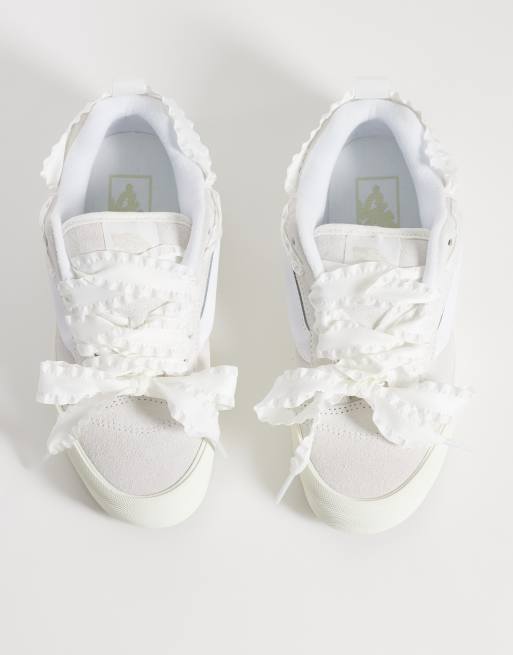 Vans - Knu Skool - Hvide sneakers med blondedetaljer, 2 af 5