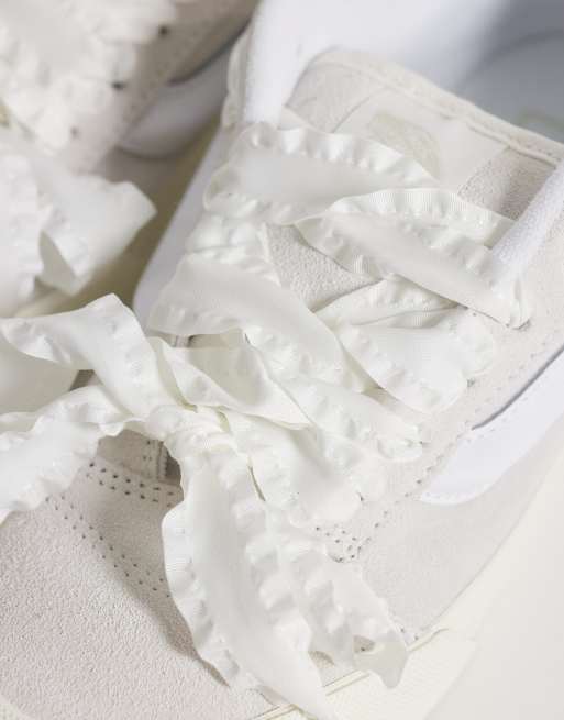 Vans - Knu Skool - Hvide sneakers med blondedetaljer, 5 af 5