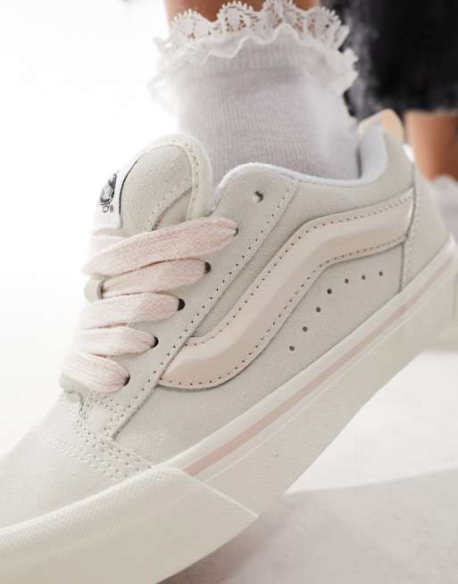 Vans old 2024 skool white pink