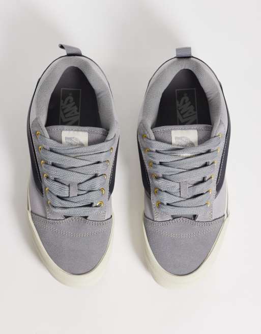 Vans - Knu Skool - Sneakers grigie, 3 di 5