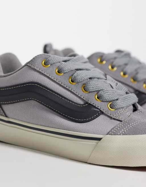 Vans - Knu Skool - Sneakers grigie, 4 di 5