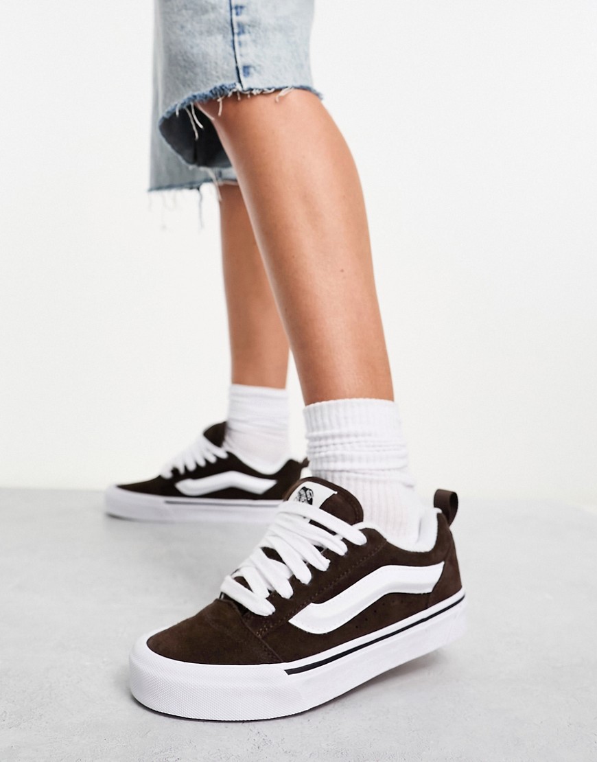 Knu Skool sneakers in brown