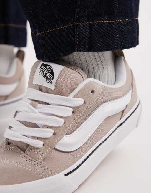Vans - Knu Skool - Sneakers in grijs-bruin, 3 van 5
