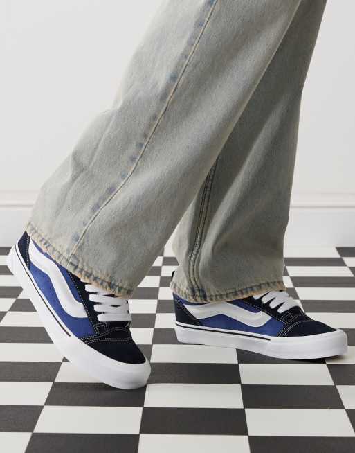 chinese dress ladies Vans Old Skool Suede & Suiting - Dress Blue