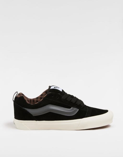 Vans knu skool trainer in gray black