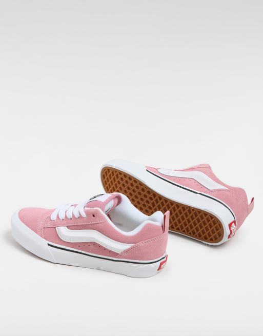 Vans bianca e rosa top