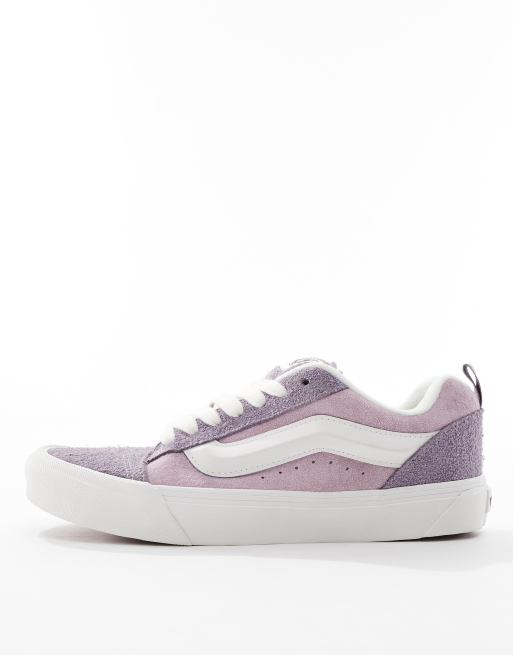 Lilac suede sale vans